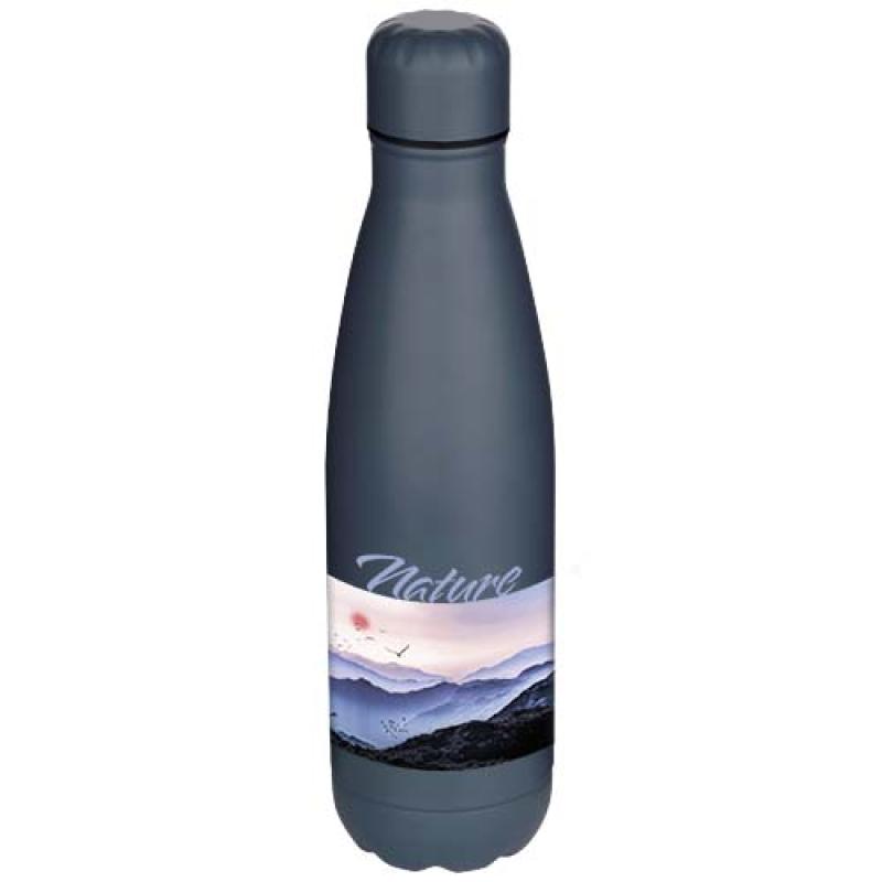 Bidón de 750 ml de acero inoxidable reciclado con certificado RCS de una sola pared "Cove"
