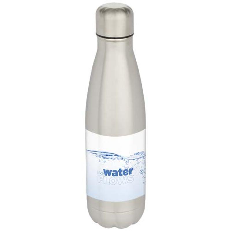 Bidón de 750 ml de acero inoxidable reciclado con certificado RCS de una sola pared "Cove"