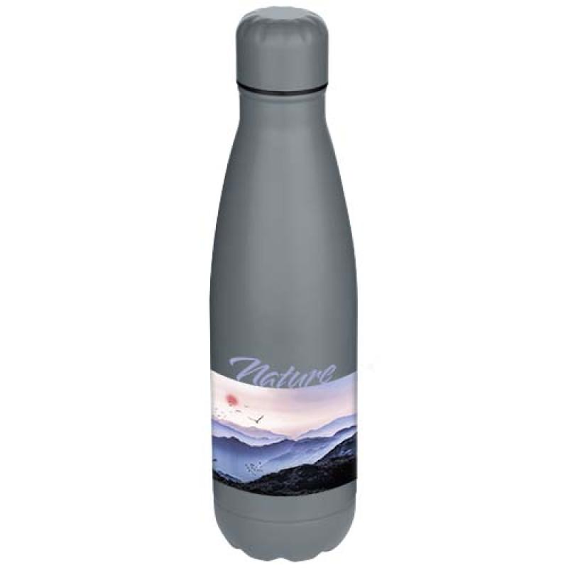 Bidón de 750 ml de acero inoxidable reciclado con certificado RCS de una sola pared "Cove"
