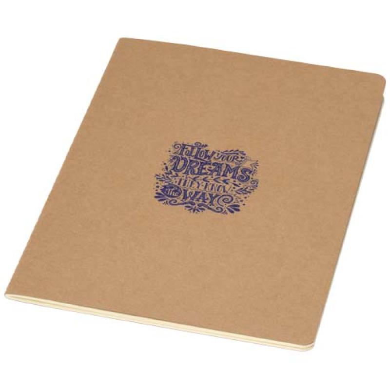 Libreta kraft A5 con páginas punteadas "Slyk"