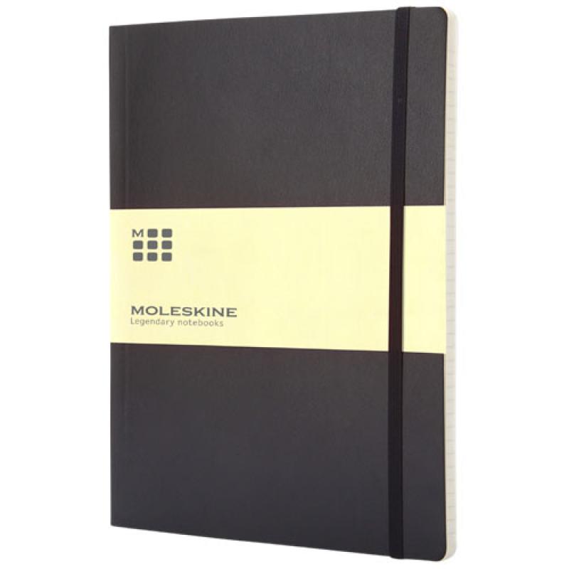 Libreta de tapa blanda XL rayada "Classic"