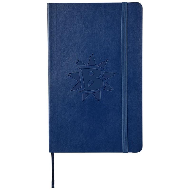 Libreta de tapa blanda L rayada "Classic"