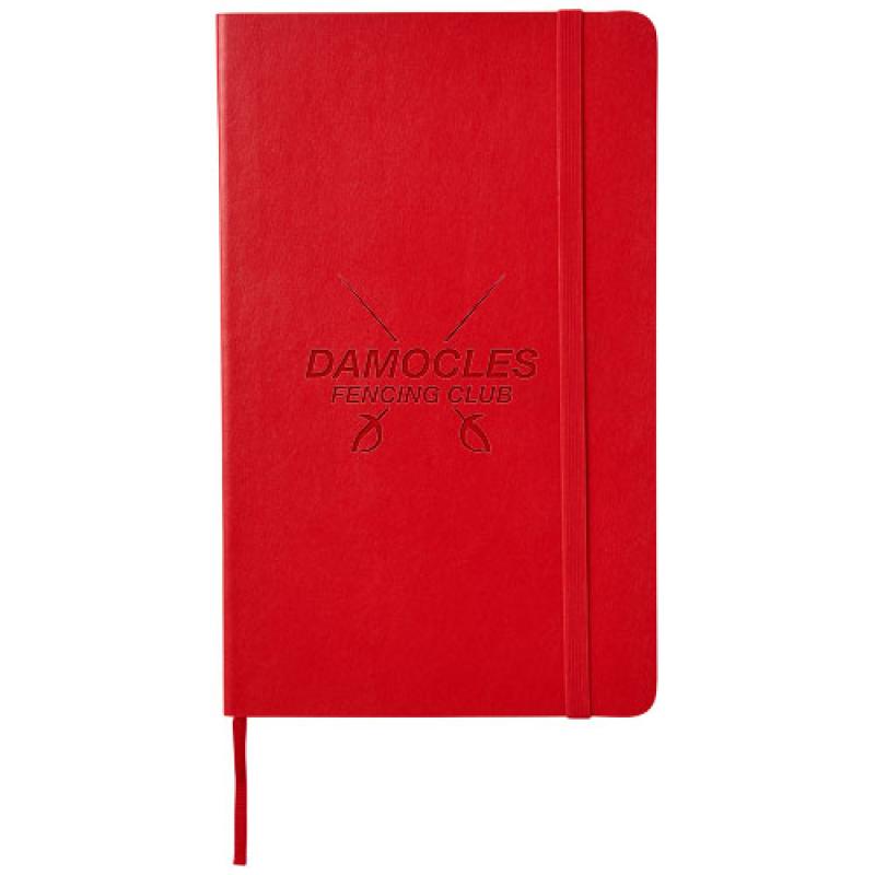 Libreta de tapa blanda L rayada "Classic"