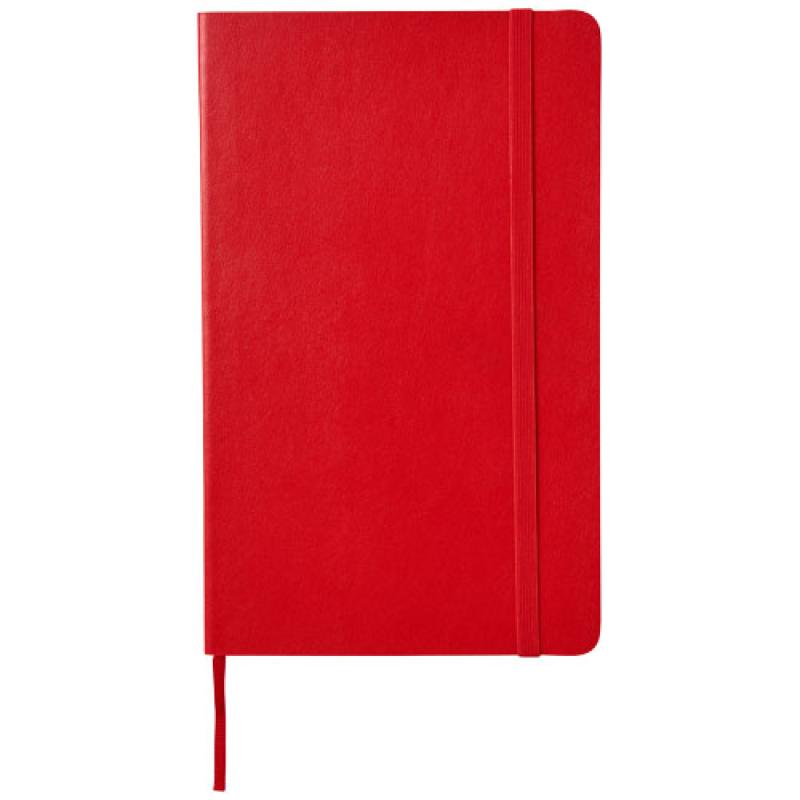 Libreta de tapa blanda L rayada "Classic"