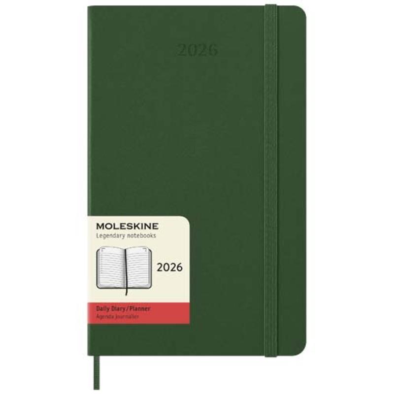 Agenda diaria de 12 meses con tapa dura "Moleskine"