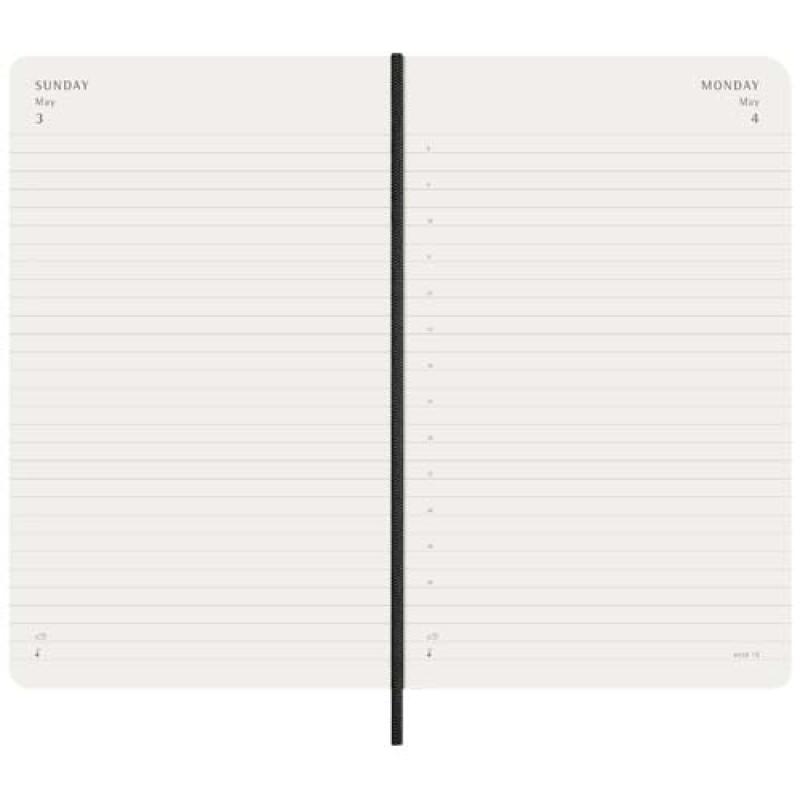 Agenda diaria de 12 meses con tapa blanda "Moleskine"