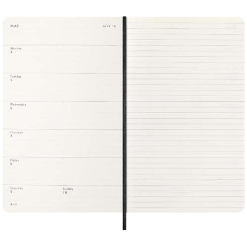 Libreta de 12 meses L con tapa blanda "Moleskine"