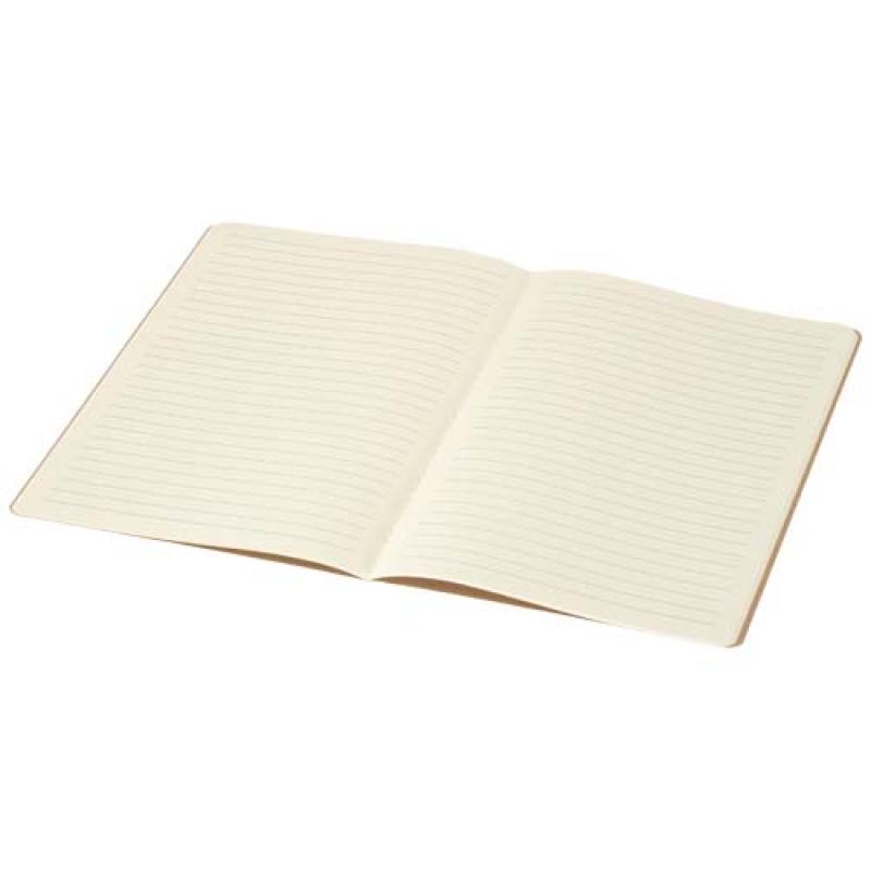 Libreta kraft A5 con páginas rayadas "Slyk"