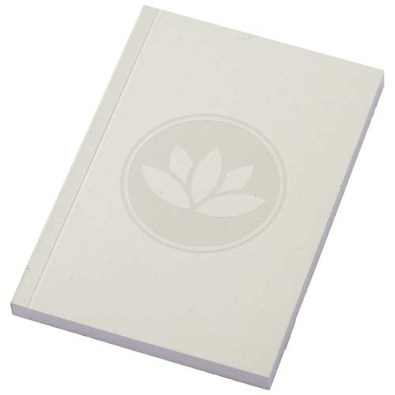 Libreta A6 de tapa blanda con 100 hojas de papel reciclado "Novella Austen"