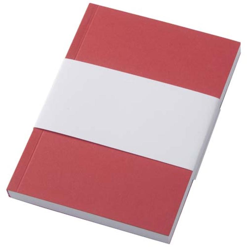 Libreta A6 de tapa blanda con 100 hojas de papel reciclado "Novella Austen"