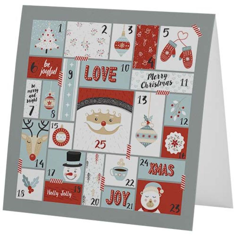 Tarjeta de felicitación cuadrada "Herald"