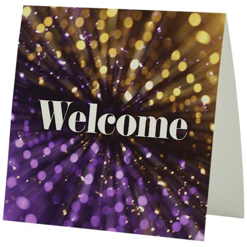 Tarjeta de felicitación cuadrada "Herald"