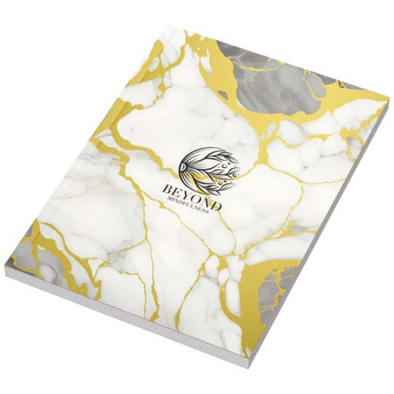 Libreta A5 de tapa blanda metalizada - 100 hojas "Novella Austen"