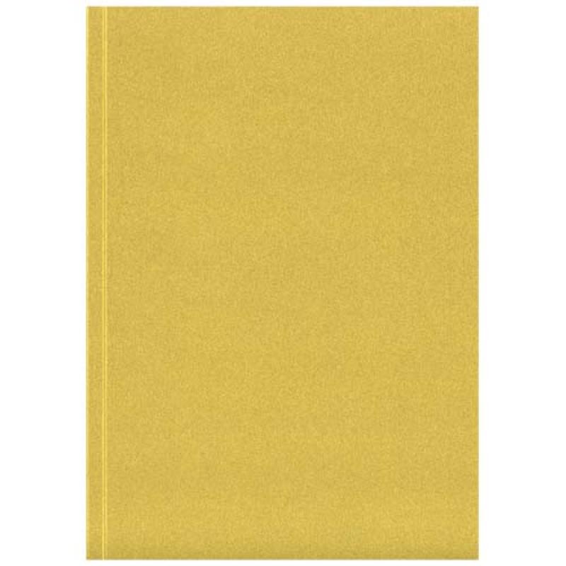 Libreta A5 de tapa blanda metalizada - 100 hojas "Novella Austen"