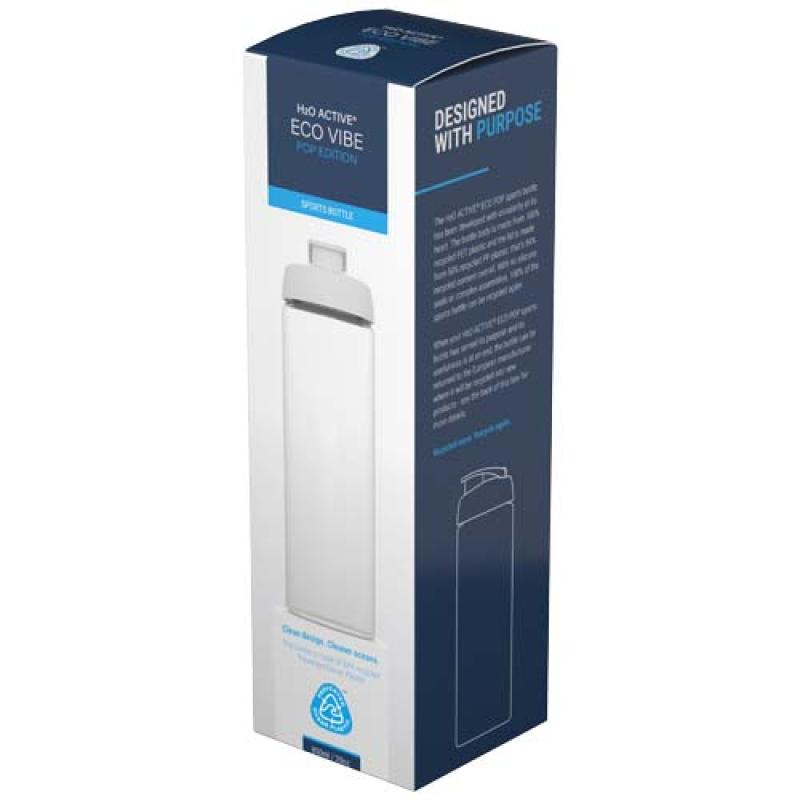 Bidón deportivo con tapa Flip de 850 ml "H2O Active® Eco POP Vibe"
