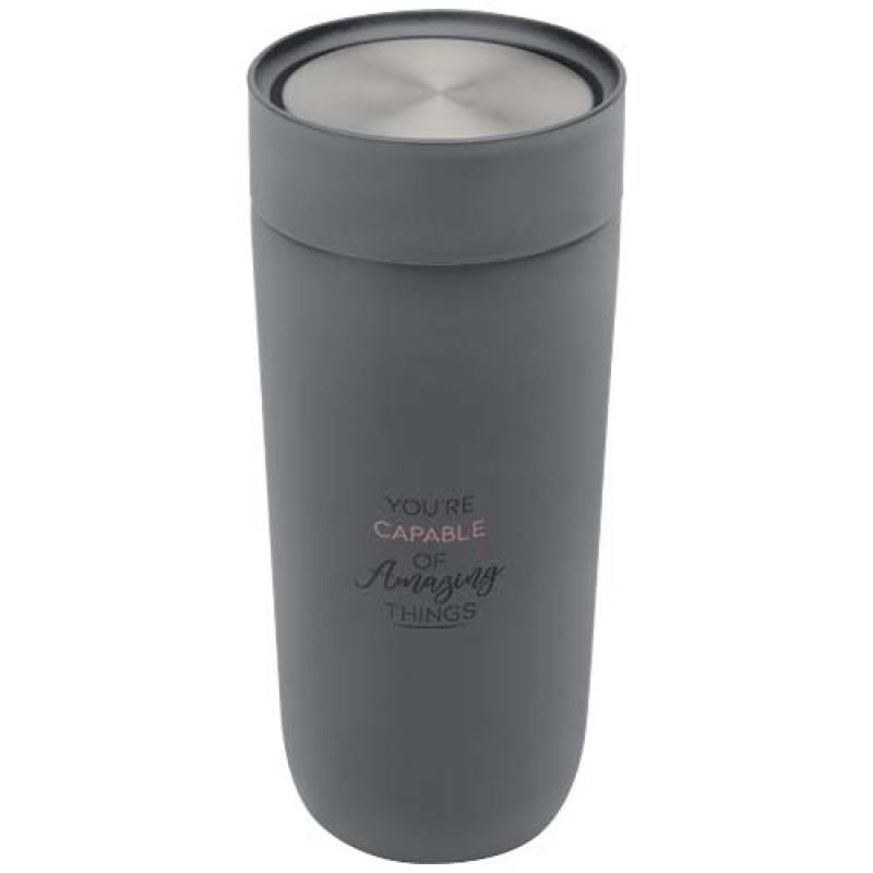 Vaso de acero inoxidable de 350 ml con certificado RCS "Camden" con revestimiento interior cerámico