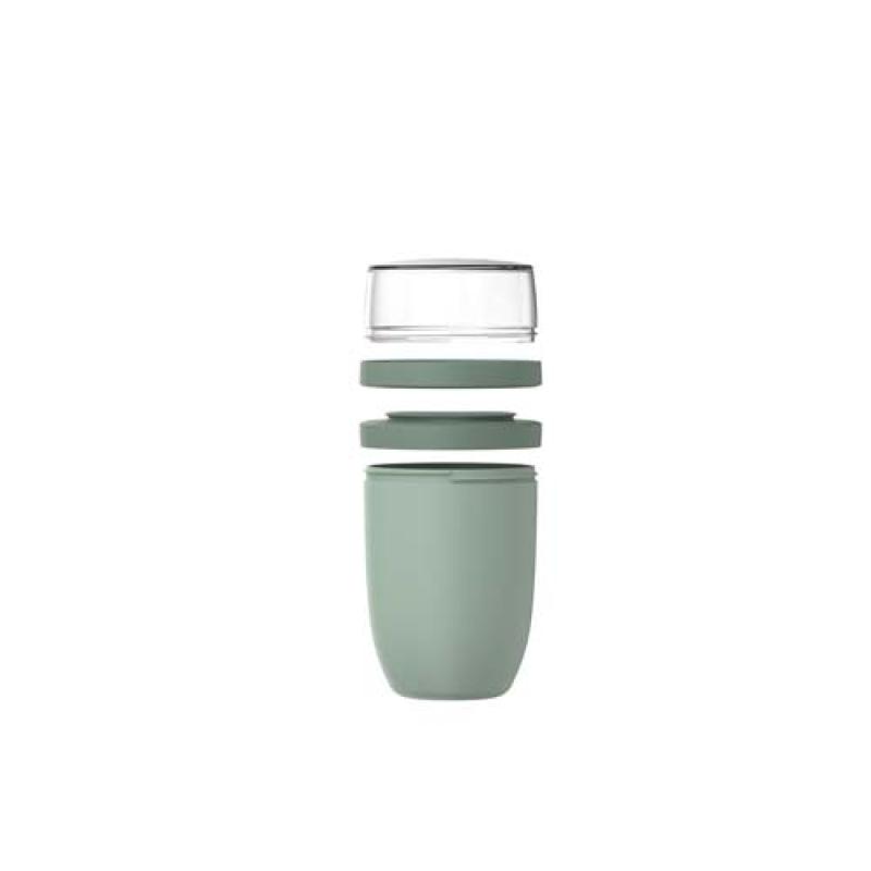 Fiambrera con aislamiento con 3 piezas de 500 ml + 2 × 200 ml "Mepal Ellipse"