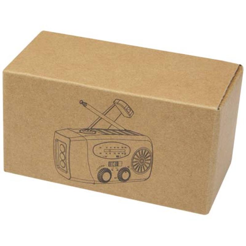 Radio de emergencia RCS de plástico reciclado "Avior"