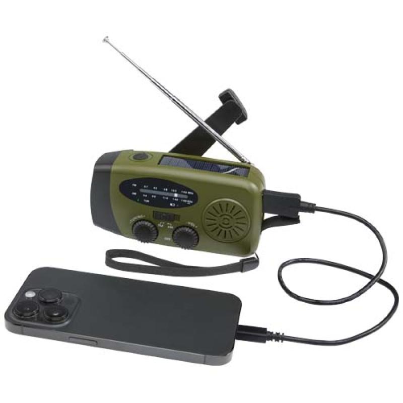 Radio de emergencia RCS de plástico reciclado "Avior"