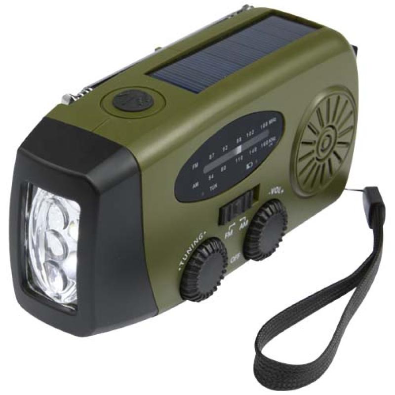 Radio de emergencia RCS de plástico reciclado "Avior"