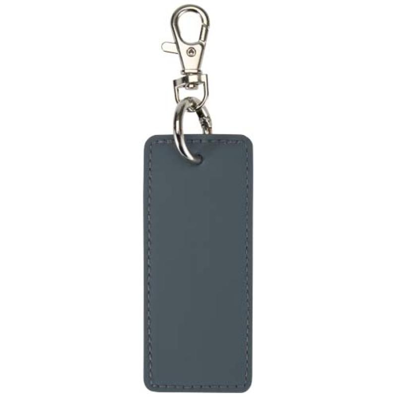 Llavero rectángulo reciclado con certificado GRS "Resi Plus"