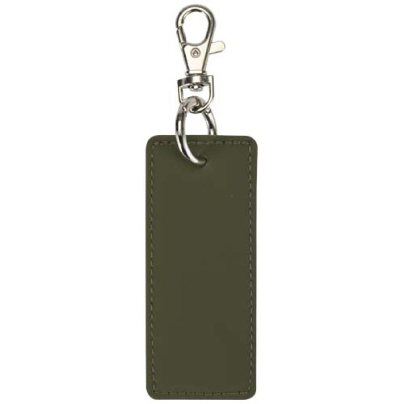 Llavero rectángulo reciclado con certificado GRS "Resi Plus"