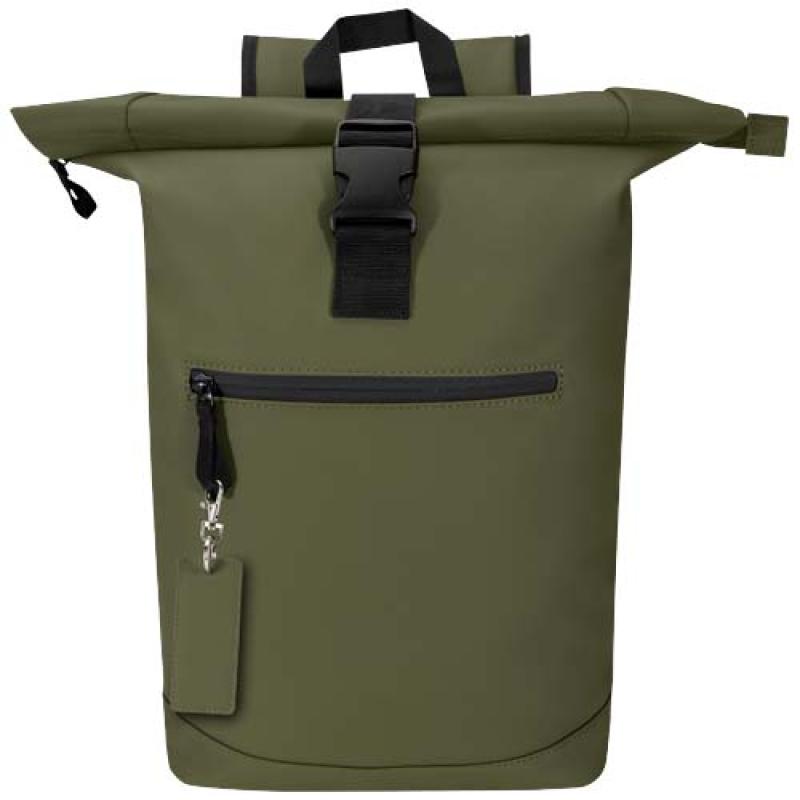 Llavero rectángulo reciclado con certificado GRS "Resi Plus"