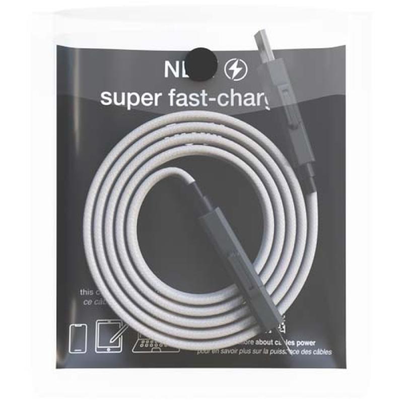 Cable de carga plano magnético de 60 W "SCX.design C58"