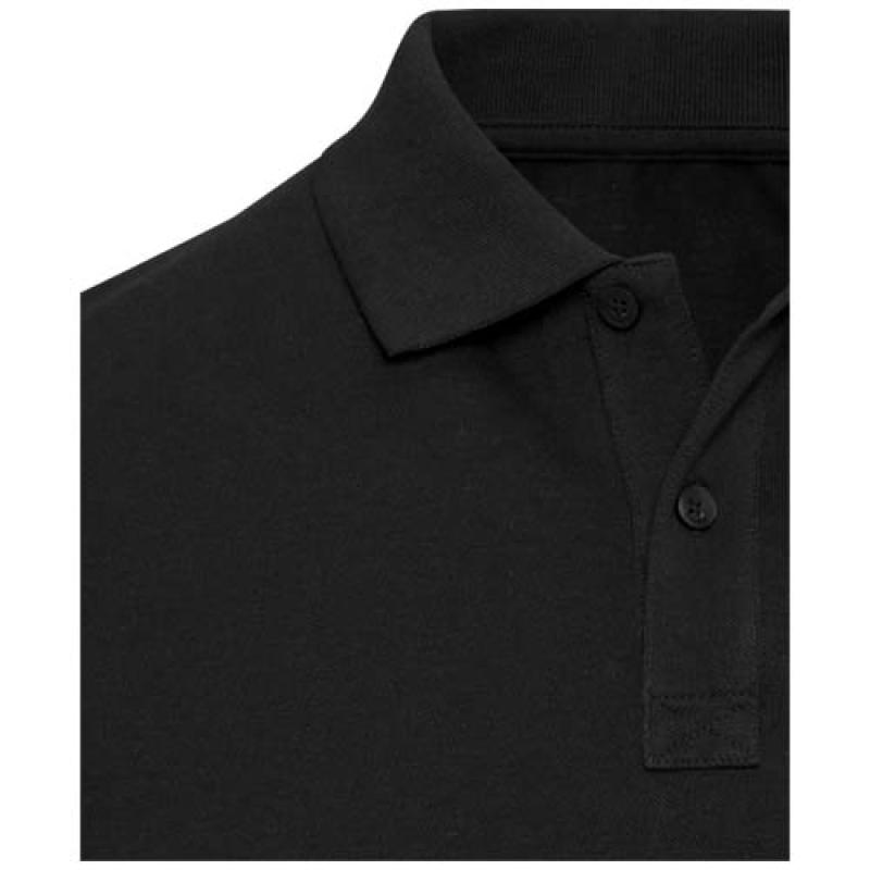 Polo de material reciclado orgánico de 220 g/m² con certificado OCS de manga corta unisex "Beryl"