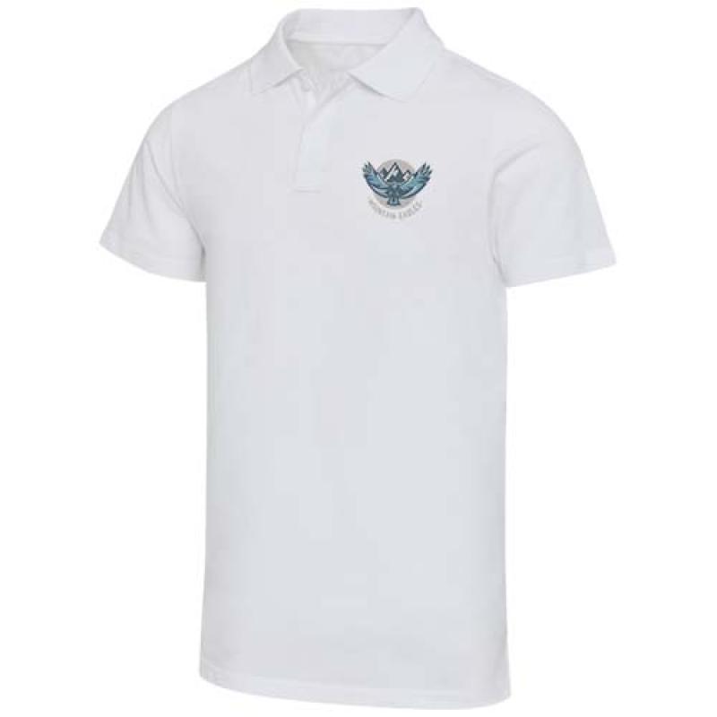 Polo orgánico de 180 g/m² con certificado OCS de manga corta unisex "Graphite"