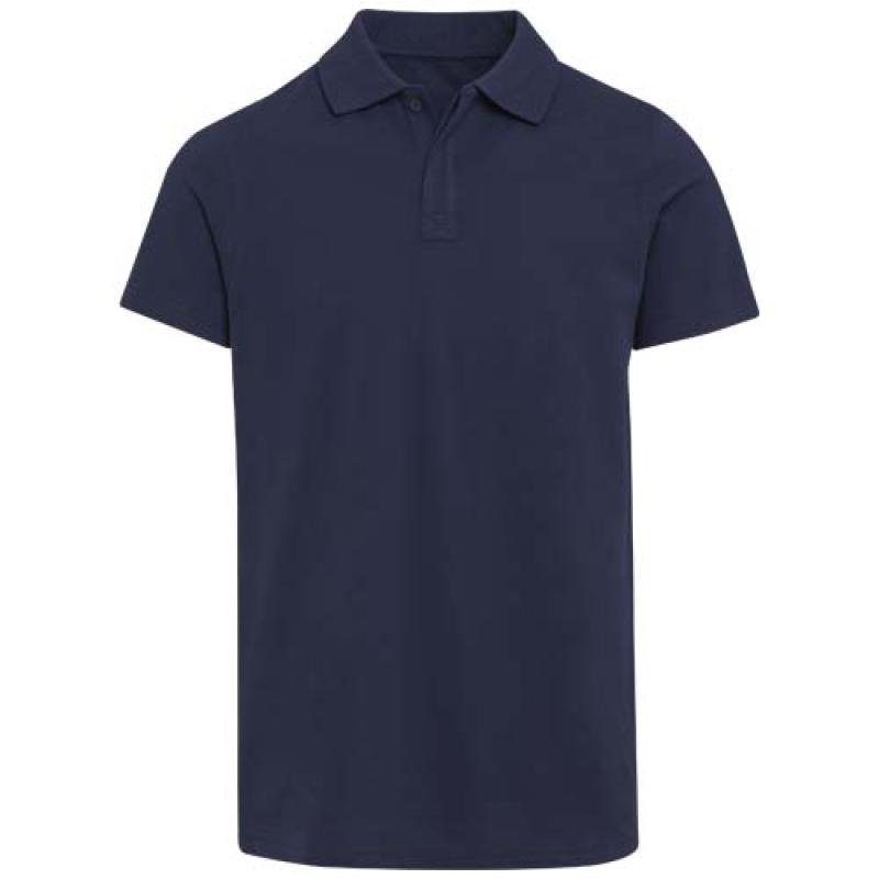 Polo orgánico de 180 g/m² con certificado OCS de manga corta unisex "Graphite"