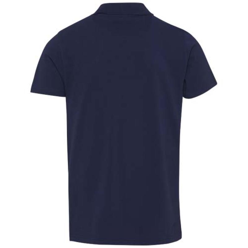 Polo orgánico de 180 g/m² con certificado OCS de manga corta unisex "Graphite"