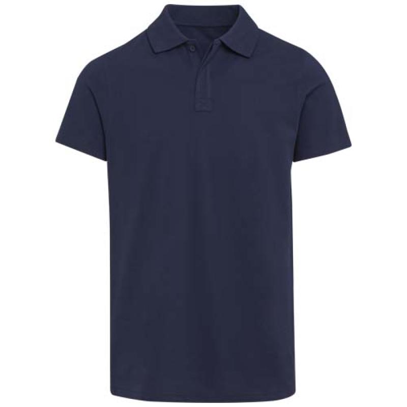 Polo orgánico de 180 g/m² con certificado OCS de manga corta unisex "Graphite"