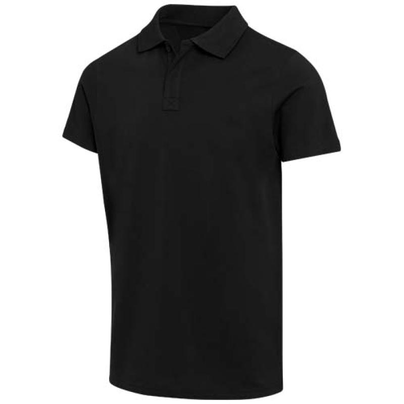 Polo orgánico de 180 g/m² con certificado OCS de manga corta unisex "Graphite"