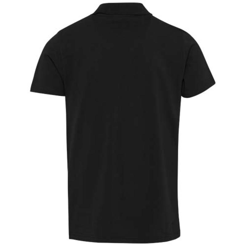 Polo orgánico de 180 g/m² con certificado OCS de manga corta unisex "Graphite"