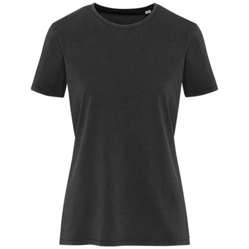 Camiseta lavada de manga corta de 160 g/m2 para mujer "Nanaimo"