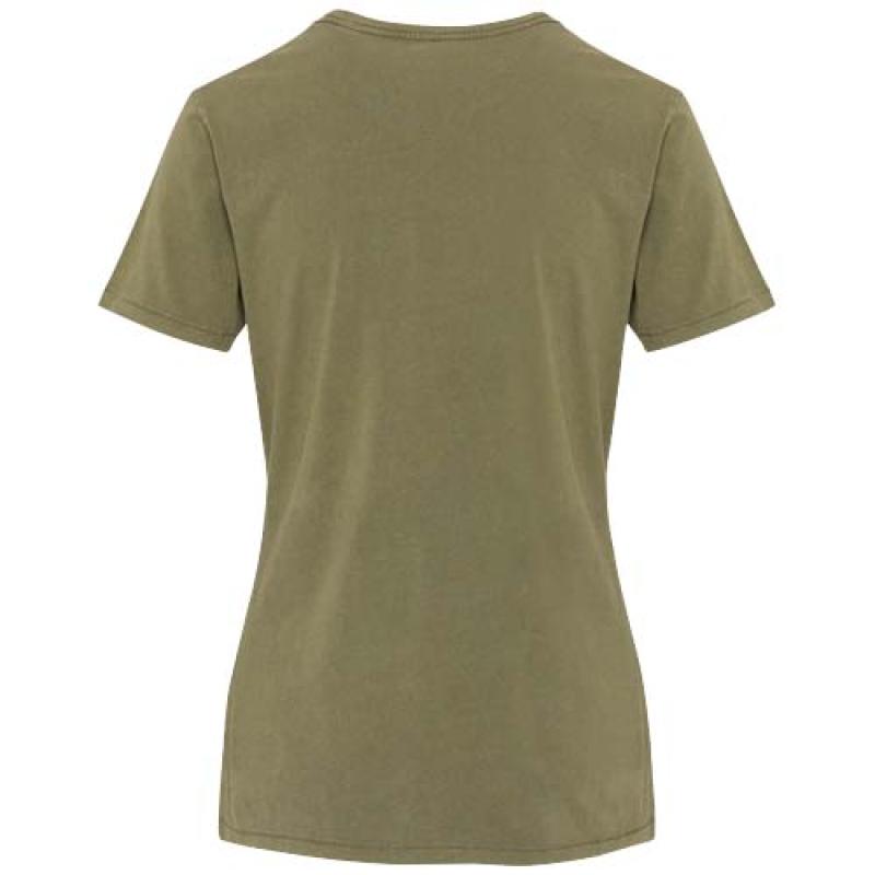Camiseta lavada de manga corta de 160 g/m2 para mujer "Nanaimo"