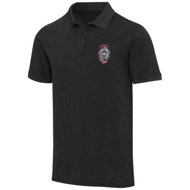 Polo de 200 g/m2 lavado para hombre "Calgary"