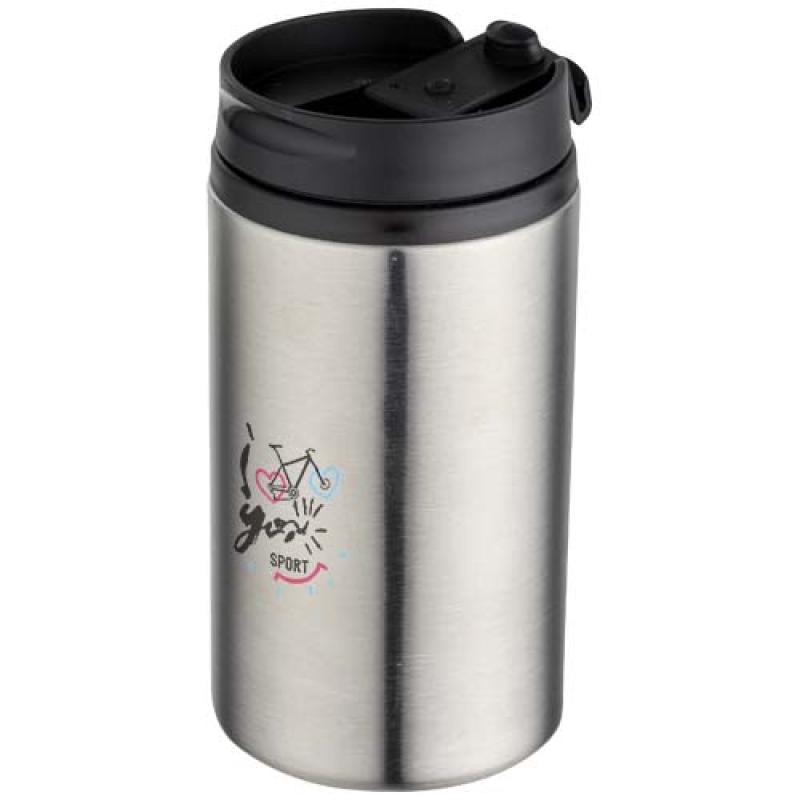 Vaso con aislamiento de acero inoxidable reciclado de 250 ml con certificación RCS "Mojave"