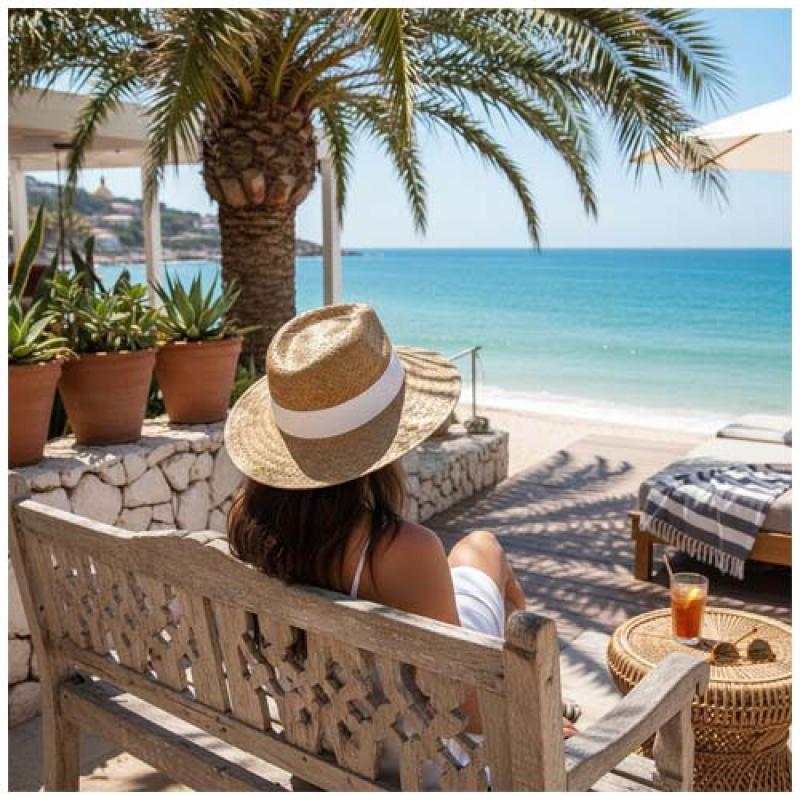 Sombrero panamá "Citizen Green Bonnie"