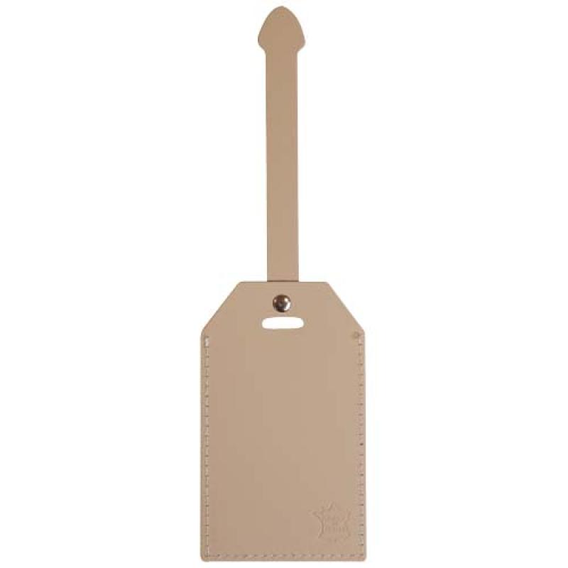 Etiqueta para equipaje de piel reciclada "Citizen Green Milou"