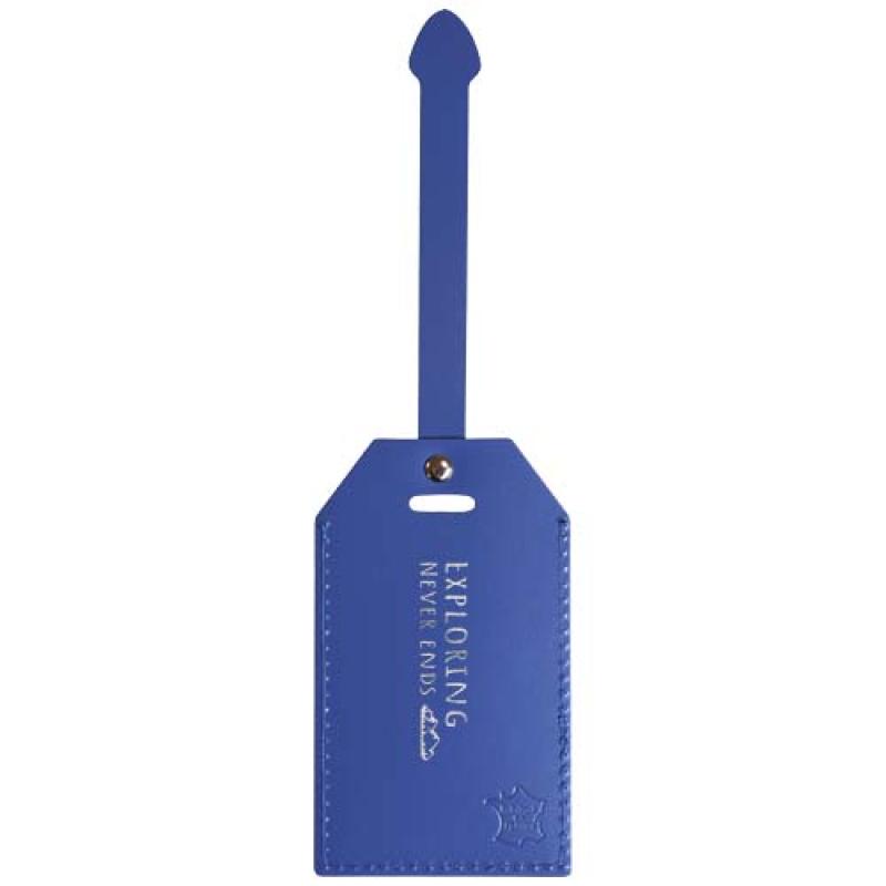 Etiqueta para equipaje de piel reciclada "Citizen Green Milou"