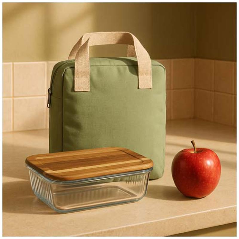 Bolsa para la comida de algodón orgánico "Citizen Green Lunchy"