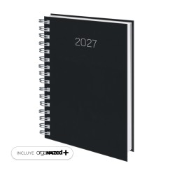 D08-Dietario Base Wire'o 58-Premium C01-Negro