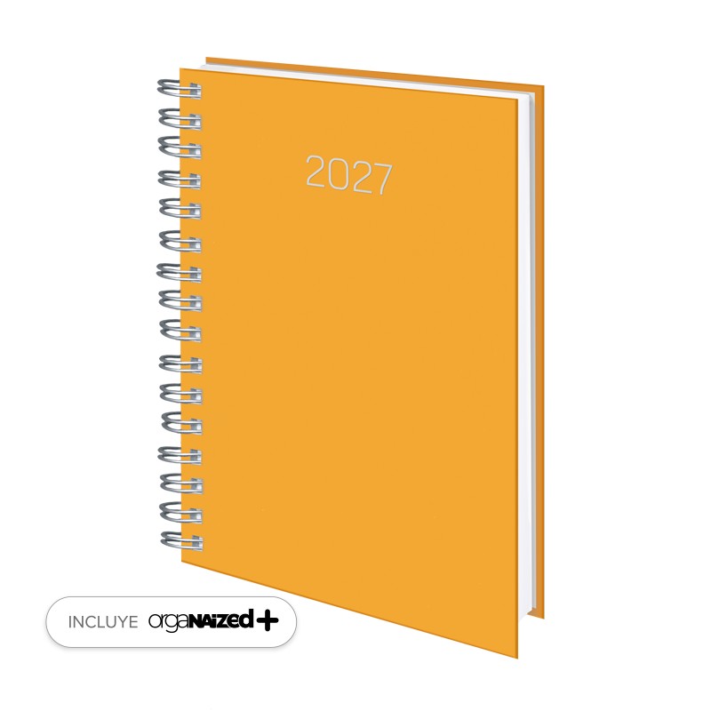 D08-Dietario Base Wire'o 58-Premium 176-Amarillo