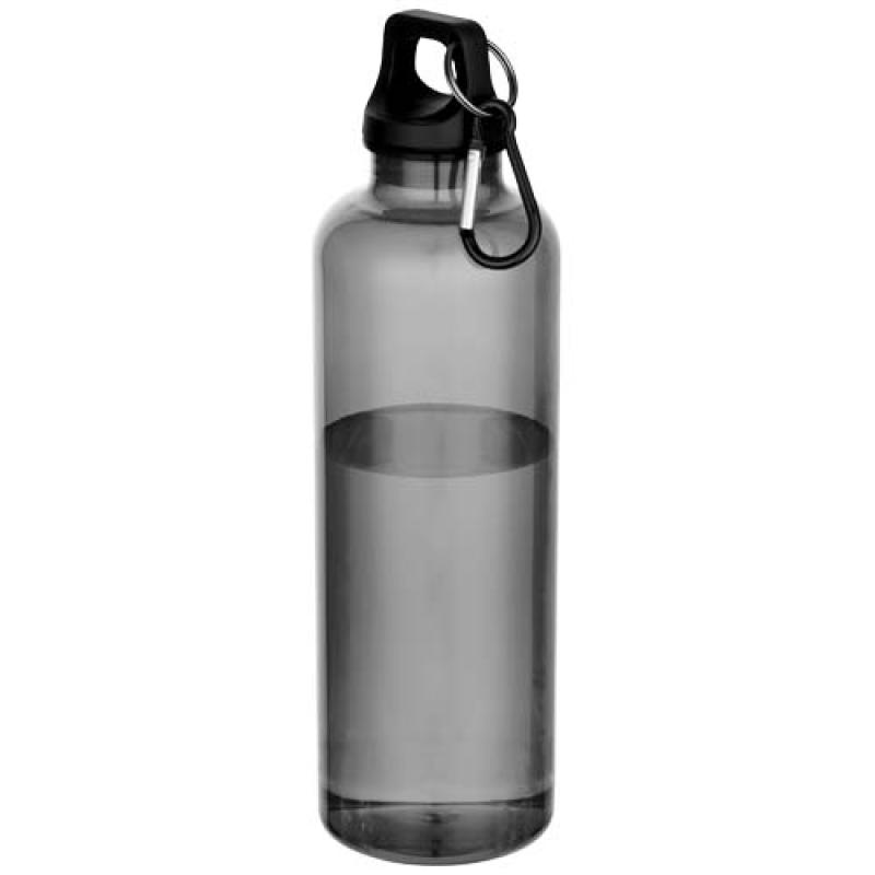 Bidón de 750 ml de plástico reciclado con certificado RCS y mosquetón "Oregon"