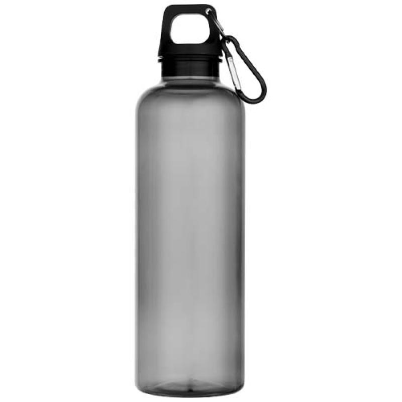 Bidón de 750 ml de plástico reciclado con certificado RCS y mosquetón "Oregon"
