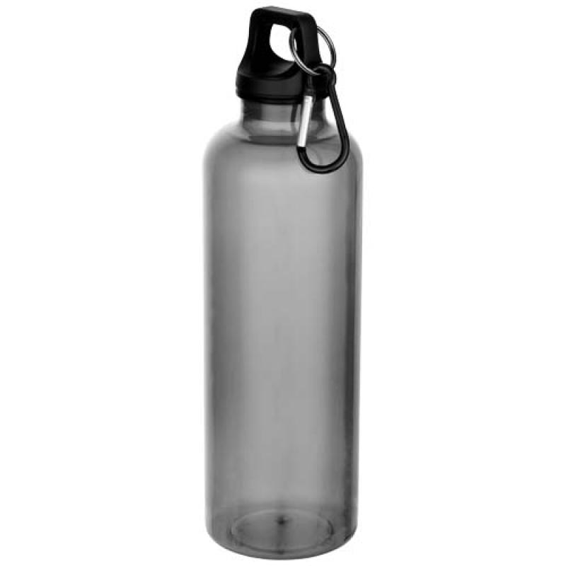 Bidón de 750 ml de plástico reciclado con certificado RCS y mosquetón "Oregon"