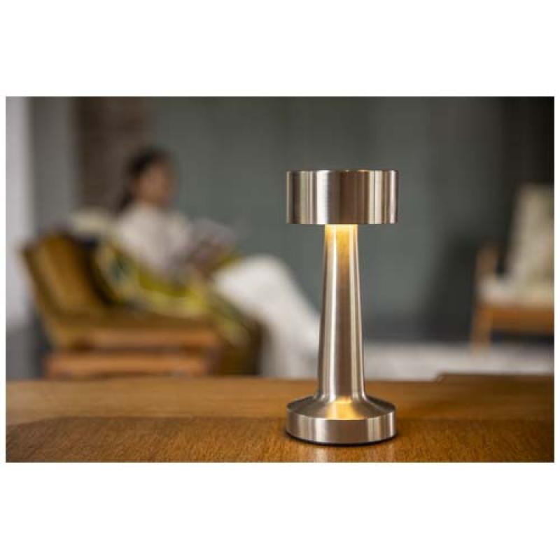 Lámpara de mesa recargable regulable con 3 modos de luz "Aludra"