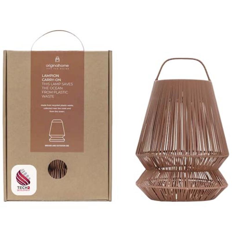 Pantalla de lámpara portátil reciclada "Originalhome" "Lampion"